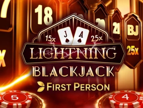 First Person Lightning Blackjack game icon